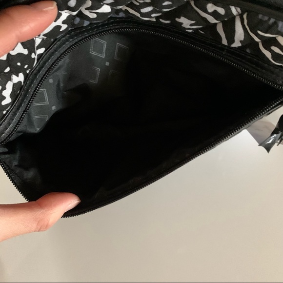 Vera Bradley Paisley Noir Trimmed Crossbody Bag - Picture 7 of 12